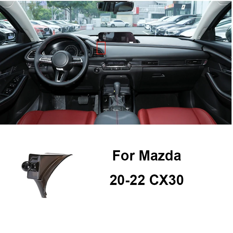 Mazda 3 6 RuiYi CX-4 CX-5 CX-8 Atenza Axela CX30 CX50 2004-2023 자동차 전용 전화 홀더 브래킷 마운트 특수베이스