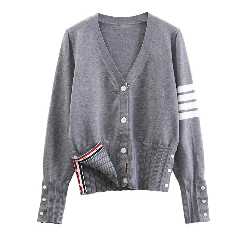 

Knitted Fall Clothes New Sweater High Quality Clothing Womens Cardigan Long Sleeve Girl Fashion Winter Knit Tops