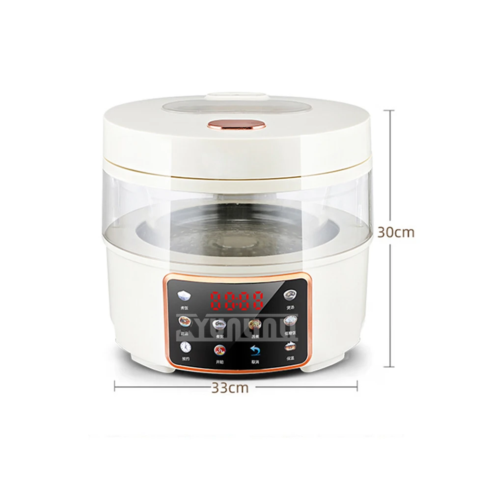 Intelligent Rice Cooker 2L Glass Multi Cooker Household Portable Mini Rijstkoker Elektrische Electrodom&eacute;sticos Para La Cocina