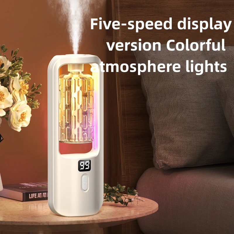 5gear Aroma Diffuser Fragrance Essential Oil Aromatherapy Machine Timing Air Freshener Colorful Light Living Bedroom Toilet