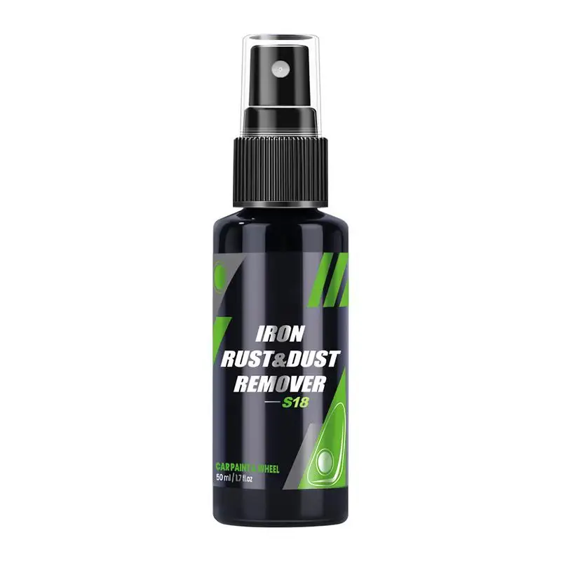 50/100ML Iron Remover Car Detailing Fallout Rust Remover Spray Decontamination Kit Dust Rust Cleaner for Brake Rims Wheel Care