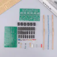 1set DIY Alarm Clock Soldering Practice Kit 4.5V-5.5V DC 6 Digits DIY Clock Kit Auto Display Time For Students And Diyers - Image 3