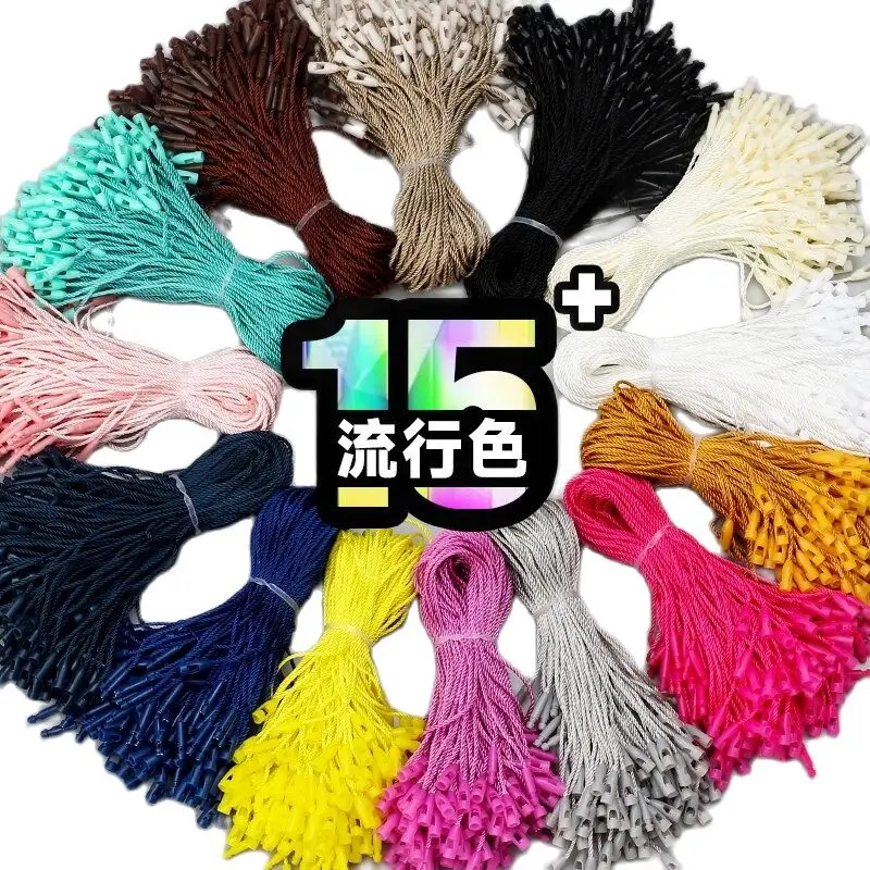 

Bag Garment Shoes Hang Tag String Snap Lock Fastener Hook Ties for Price Hang Tag