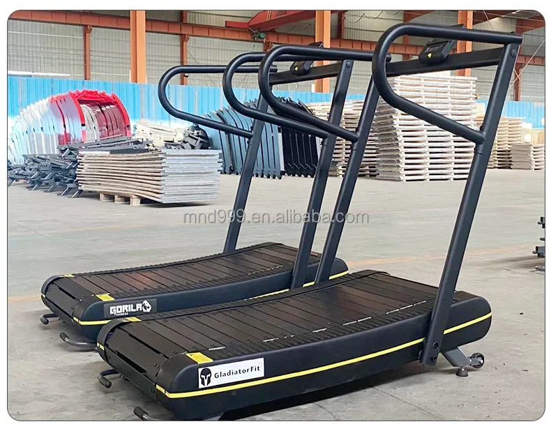 Factory Direct Supply Commercial Indoor Running Machine Speed Adjustable Mini Curved Treadmill (Nylon Belt) MND-Y400 Hot Sale