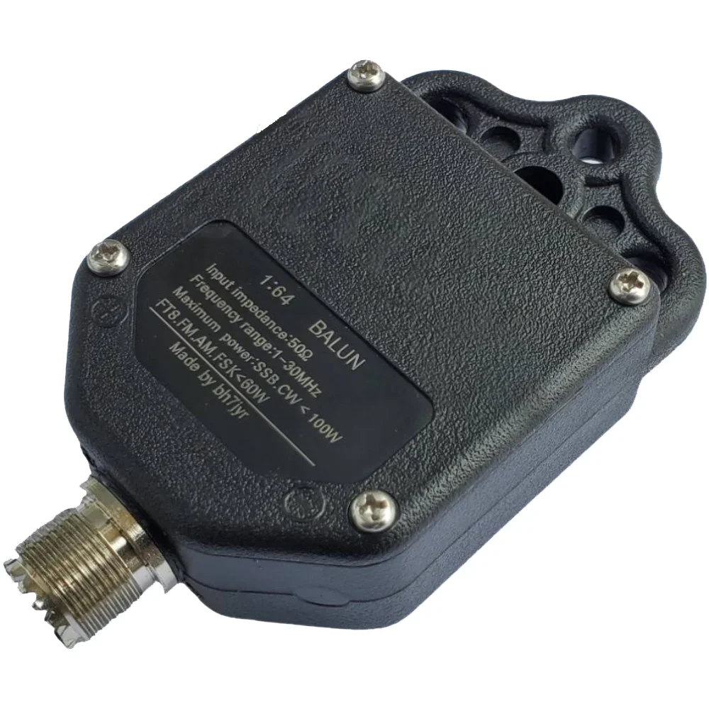 발룬 엔드 Fed 반파 안테나 발룬, PEP EFHW 발룬, 1:64, 1-30MHz, 100W