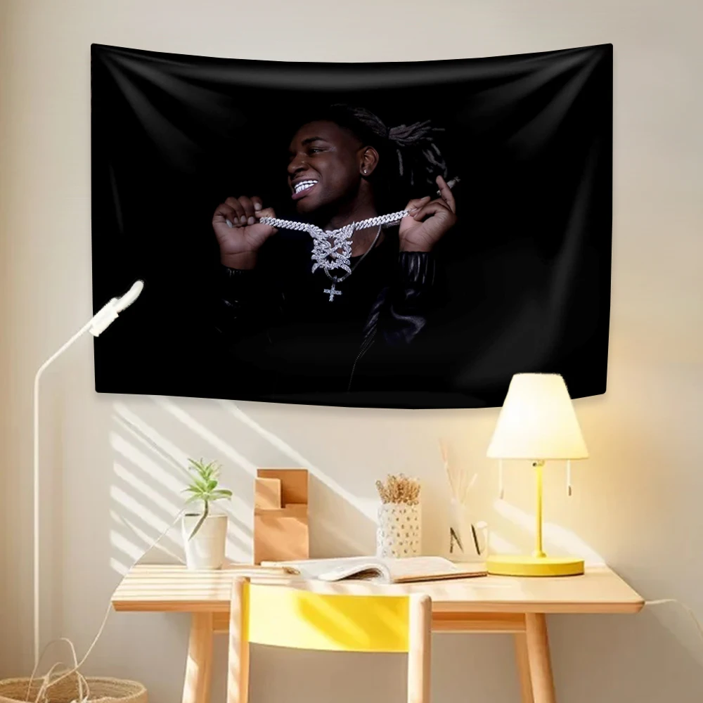 Ken Rapper Carsons Tapestry Music Album Cover Poster Wall Hanging Decor for Bedroom College Dorm Home