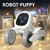 JJRC R28 RC Robot Smart Talking Puppy 2.4Ghz Walk & Dance Interactive Pet Program Robot Dog Voice Control Intelligent Gift Toy 2