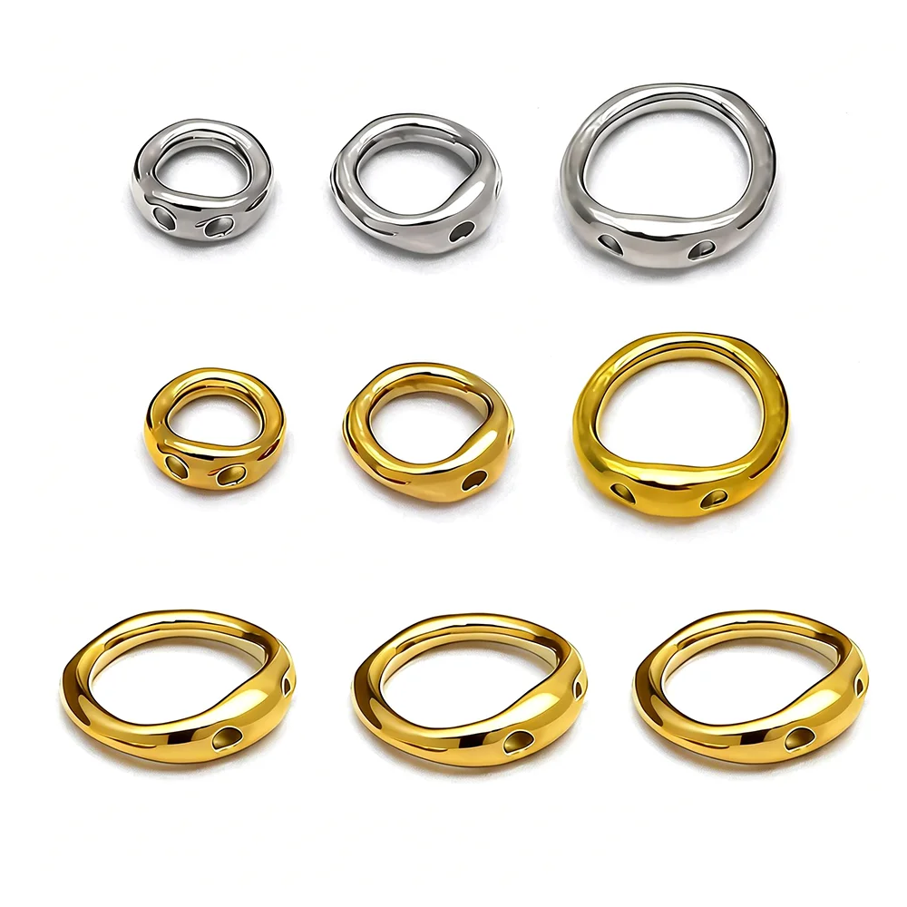 20 Stück 10 Stück verblassende Edelstahl-Verschlüsse, Endverbinder, Haken für Perlenzubehör, Halskette, Schmuck, Armband, DIY – Detail 5