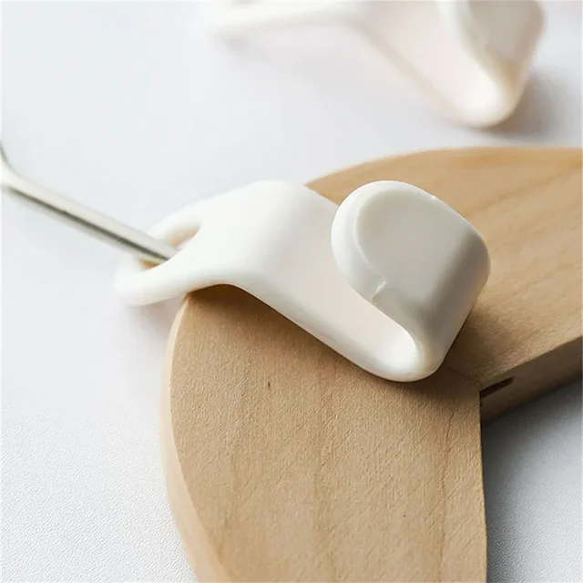 Mini appendiabiti per grucce per connettori per guardaroba Risparmia spazio per guardaroba Gancio appendiabiti in plastica a cascata Organizzatore di abbigliamento per la casa 4