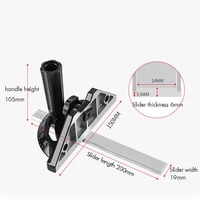 Replacement Table Saw Guide Miter Gauge Adjustable Angle Ruler Miter Gauge Woodworking DIY Accessories Guide Ruler For Carpenter 1