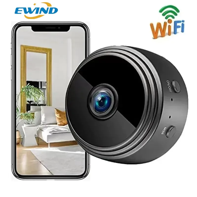 2026 A9 Mini Surveillance Cameras With Wifi 1080P HD Mini Camera Sensor Night Vision Camcorder Web Video Surveillance Smart Home 2