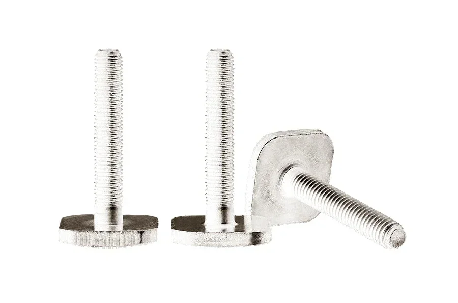 3PCS 20X20mm T-Bolts Fit for Thule FreeRide 532 T Track Roof Mount Cycle Carrier Screws Studs Bolt Car Accessories Car Tools