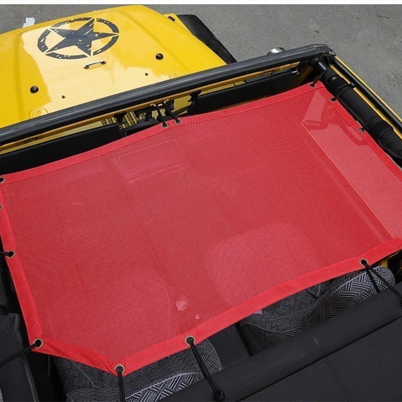 Sansour Car Top Sunshade Cover For Jeep Wrangler Tj 19972006 Car Trunk