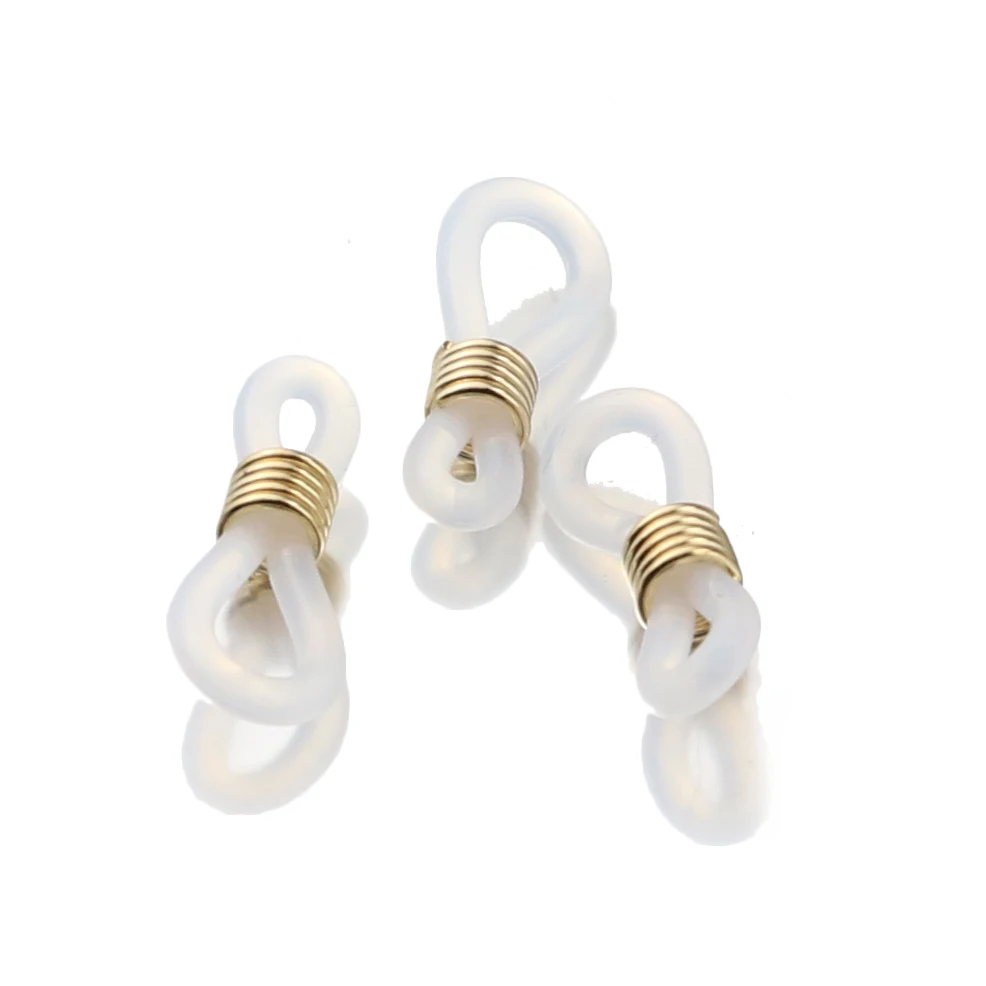 Eyewear Chain Holder Strap with Rubber Loop Connectors - 20pcs Set