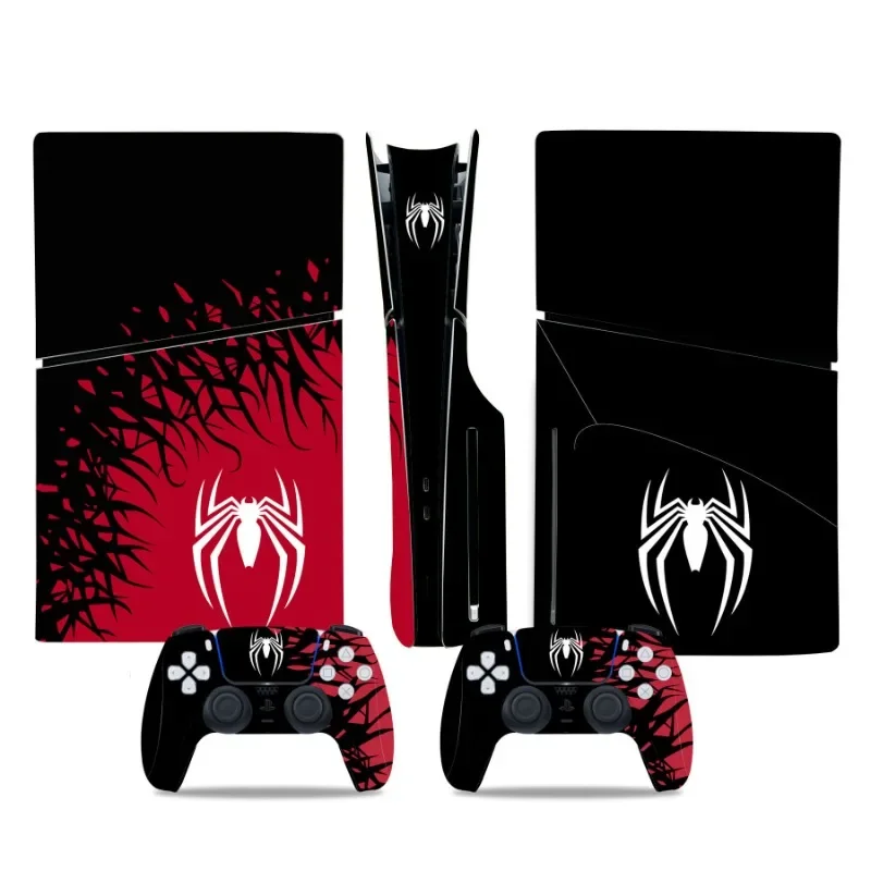 마블 스파이더맨 독 PS5 슬림 디스크 스티커 슈퍼 히어로 게임 콘솔 보호 장식 스티커 생일 선물