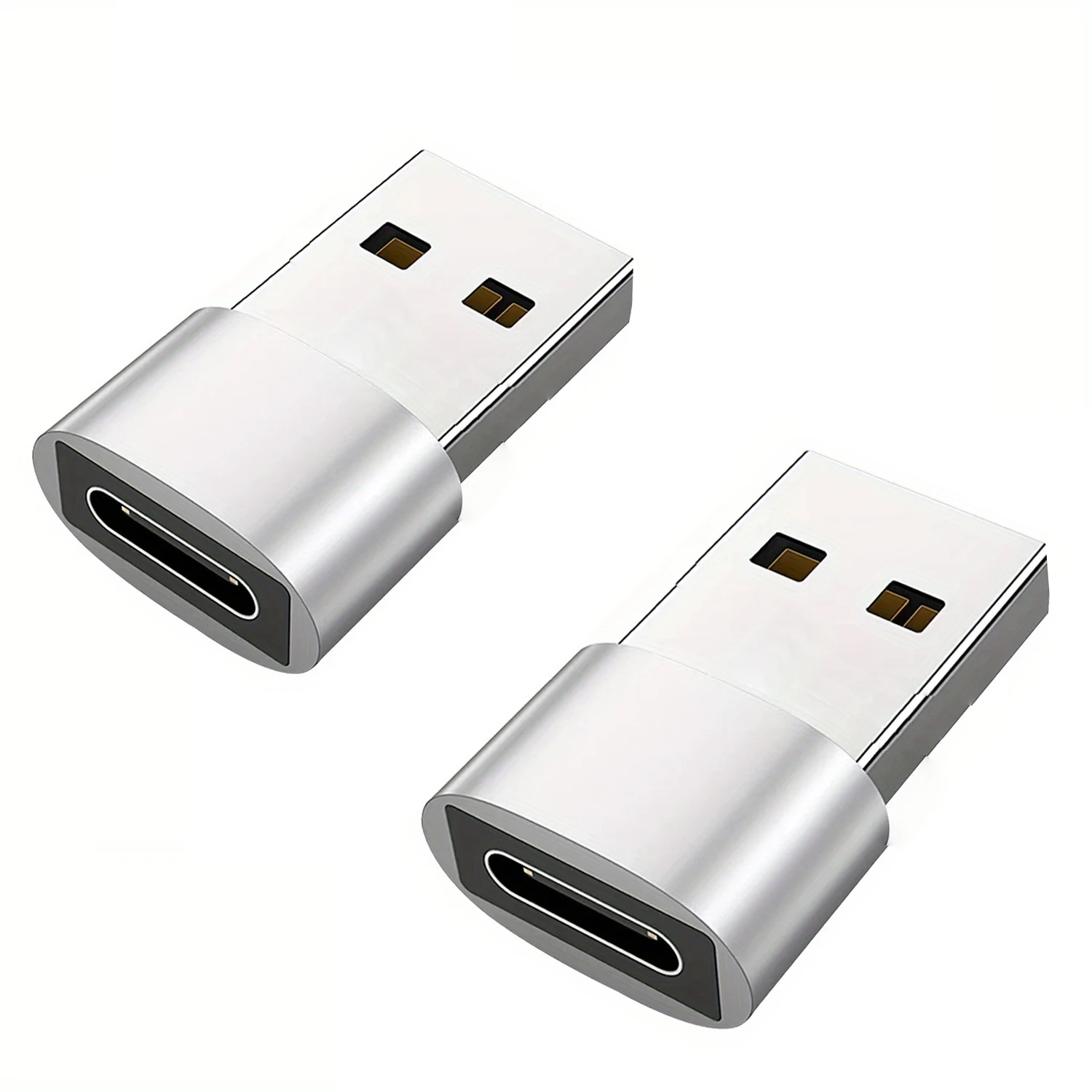 USB-C to USB Adapter Converter (Male to Female) - Pack of 1 or 2