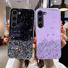 Luxury Fashion Glitter Case For Samsung Galaxy A15 A05S A05 A35 A55 M34 M14 M53 M33 S23 S24 Plus Ultra Soft Crystal Bling Cover 1