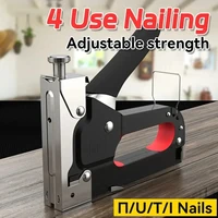 4 in 1 Nail Gun With 4000 Staples Tool Kit Staple Gun for Wood Fabric Stapler Home Repair DIY Tool Kit 2