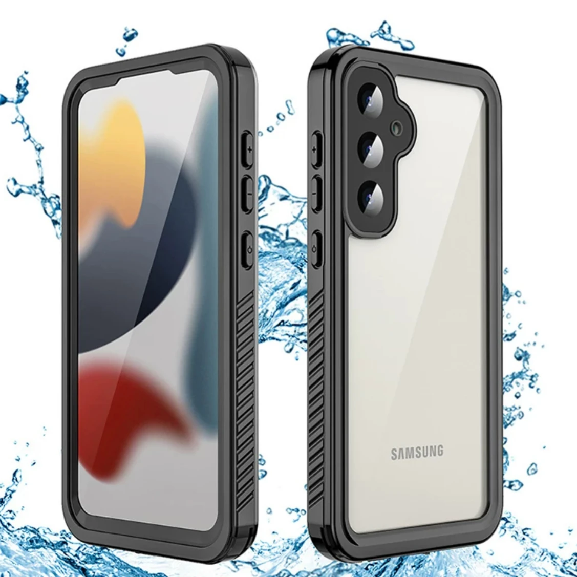 

Водонепроницаемый чехол для телефона, полноразмерный прочный защитный чехол, чехол для телефона Samsung S24 Ultra