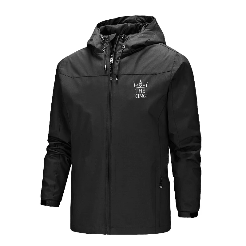 2023 New men's waterproof windproof and breathable jacket men's fashionable outdoor mountaineering and hiking soft shell jacket