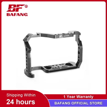 BAFANG BFST-R5/R6 Gabbia completa per fotocamera Canon R5 R6 Mirrorless, supporto per estensione microfono luce di riempimento staffa accessori per riprese