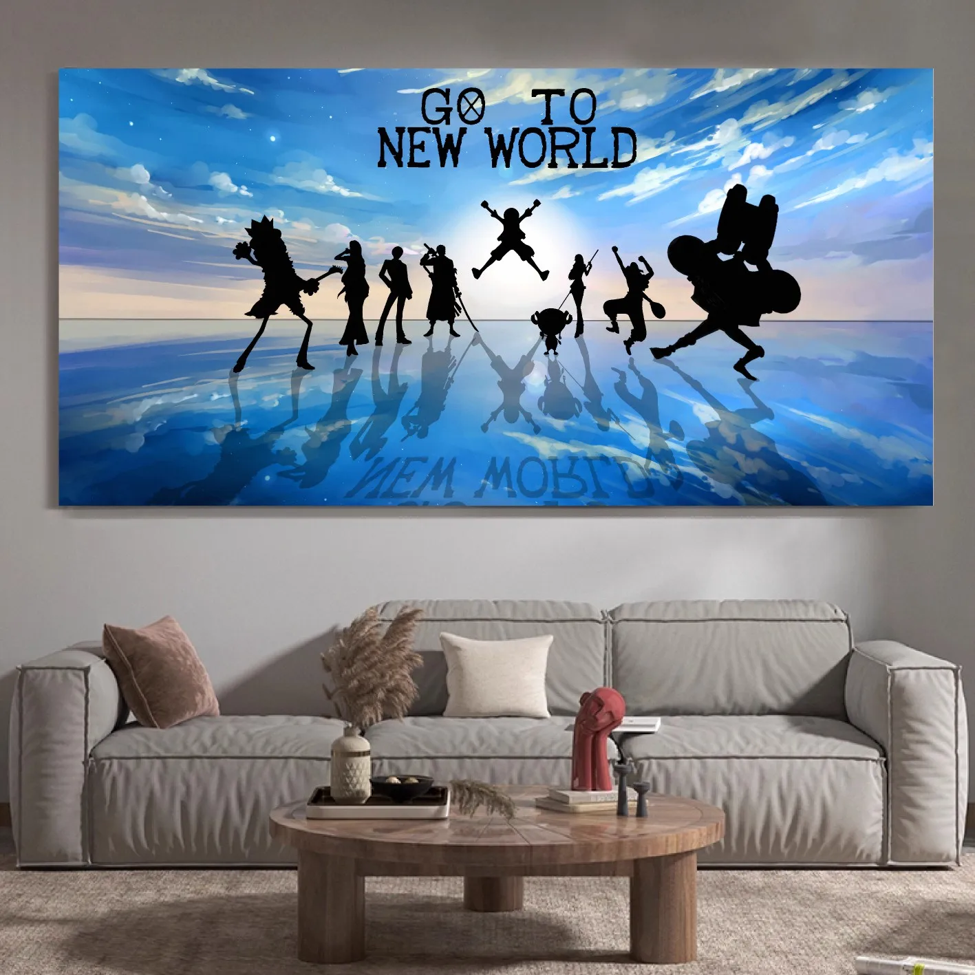 Limited Edition One Piece Character Art Poster for Wall Decoration and Gift