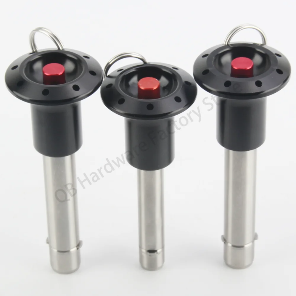 

Factory Direct Sale QB123 Ball Lock Pin Stainless Steel Quick Release Detent Pin With Pallet