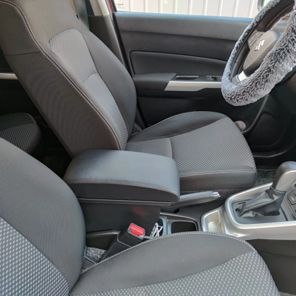 KAERGK Scatola Per Braccioli A Doppio Strato Per Suzuki Ignis 2016-2021