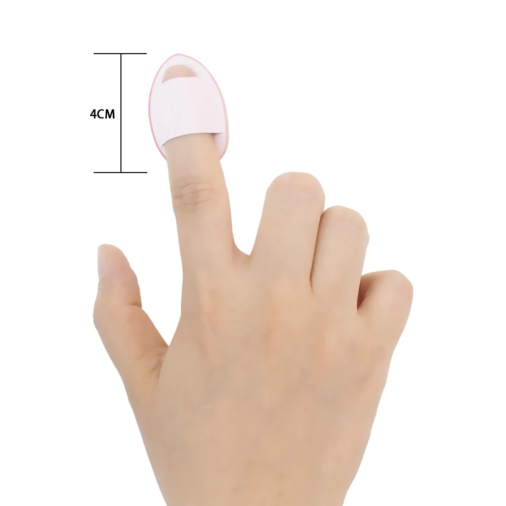 50Pcs/Bottle Mini Finger Puff Foundation Small Air Cushion Powder Sponge Face BB Cream Cosmetic Applicator Makeup Tools 4