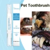 Pets Dogs Teeth Cleaning Tools Pet Dogs Cat Beauty Toothbrush Clean Kit Tartar Remover Teeth Dogs Cats Tooth Stains Cleaning Pen 1