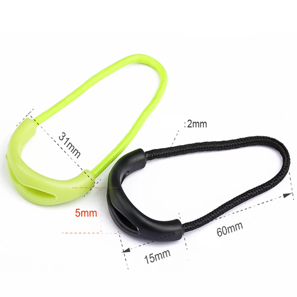 Colorful PVC Zipper Pull Cord Set - Versatile Accessory