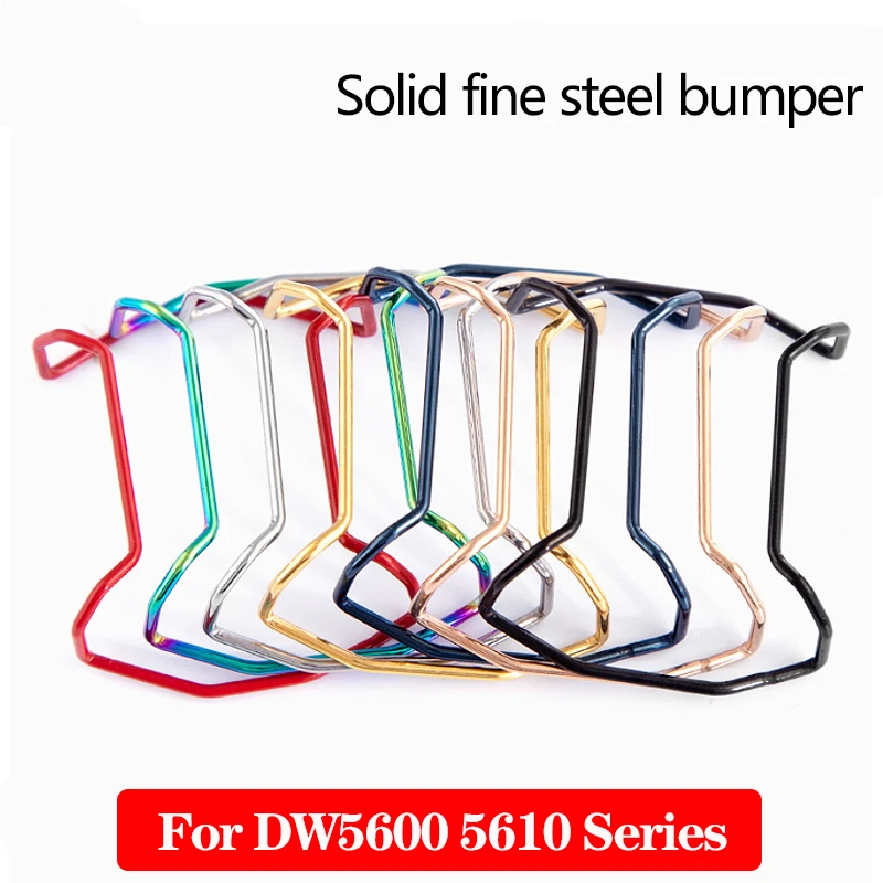 Per Casio Dw5600 Dw5610 Gw-B5600 Gw-5000 Anti-Collisione Personalità Modificata Solid Forging Protector Bar Watch Bumper