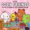 Cozy Friends Coloring Book - Deluxe Edition Paint-By-Number Kits, Stress Relief & Relaxation, Ideal for Holidays & Birthdays 2