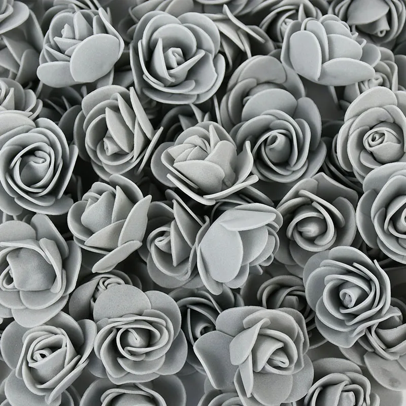 thumbnail image 1 of 50/100/200 piezas de 3,5 cm de espuma de PE con forma de rosa artificial para bodas, fiestas de cumpleaños, decoración del hogar, bricolaje, oso rosa, regalos para el día de San Valentín, 1 of 5