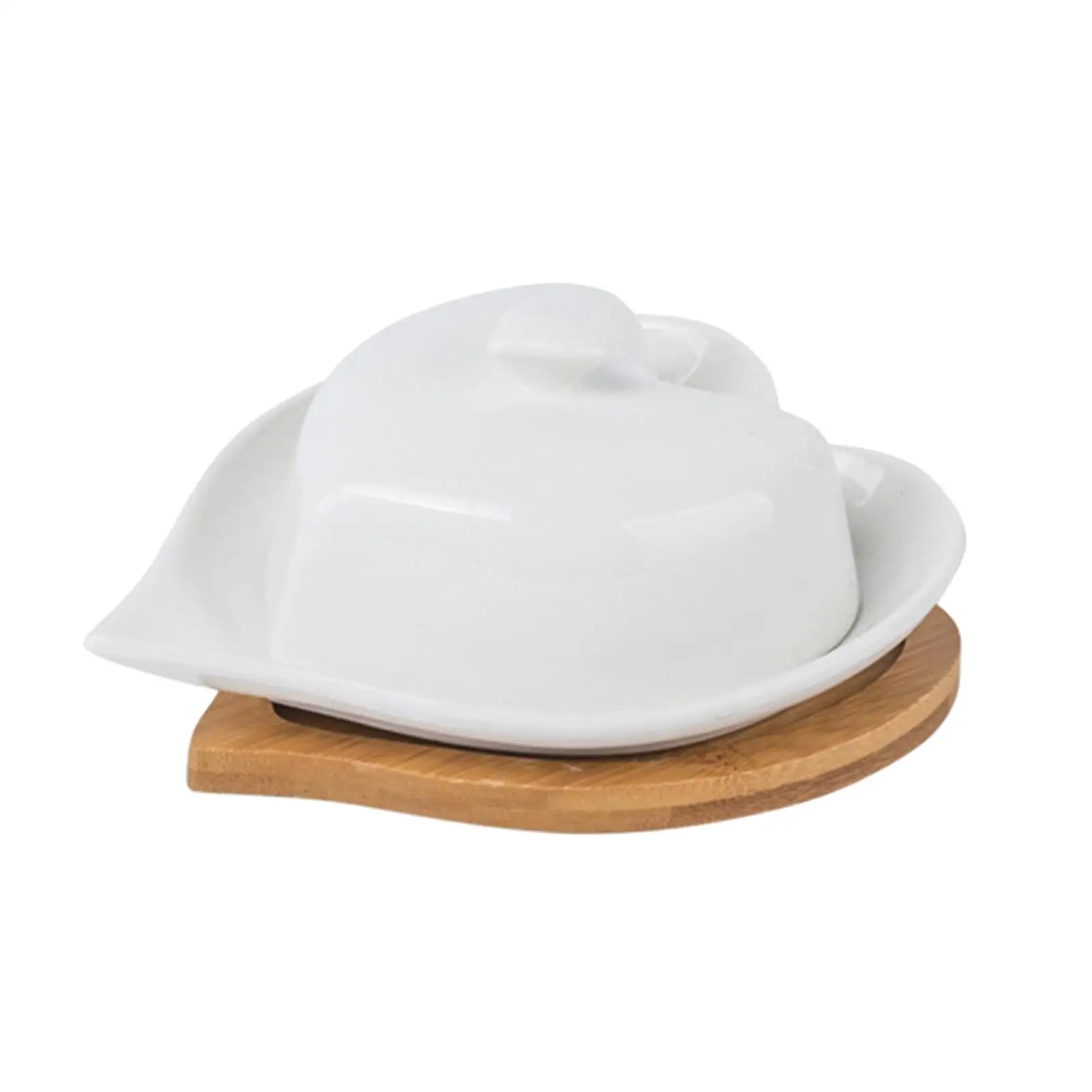Butter Dish with Lid Butter Storage Container Reusable Tray for Celebration Home Fridge Decorations