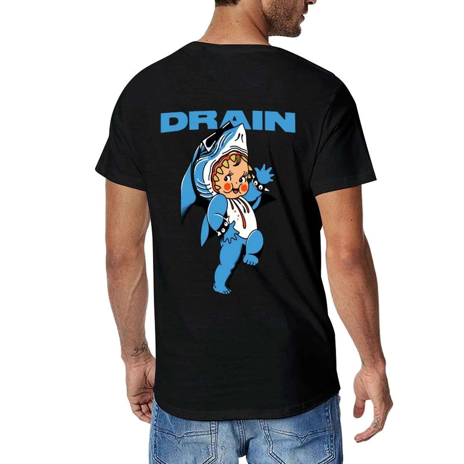 

DRAIN BAND Essential T-Shirt tees Aesthetic clothing mens workout shirts