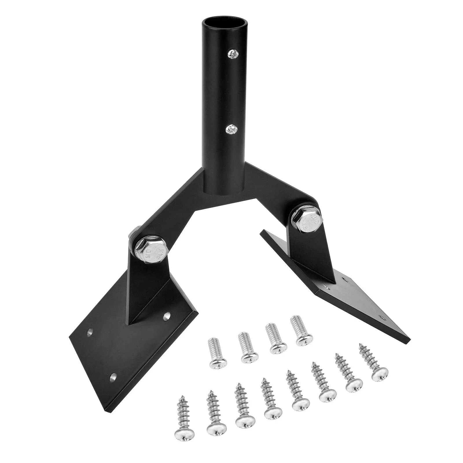 Adjustable Garden Weathervane Roof Mount Hardware Weather Vanes for Yard Weather Station Mounting Pole
