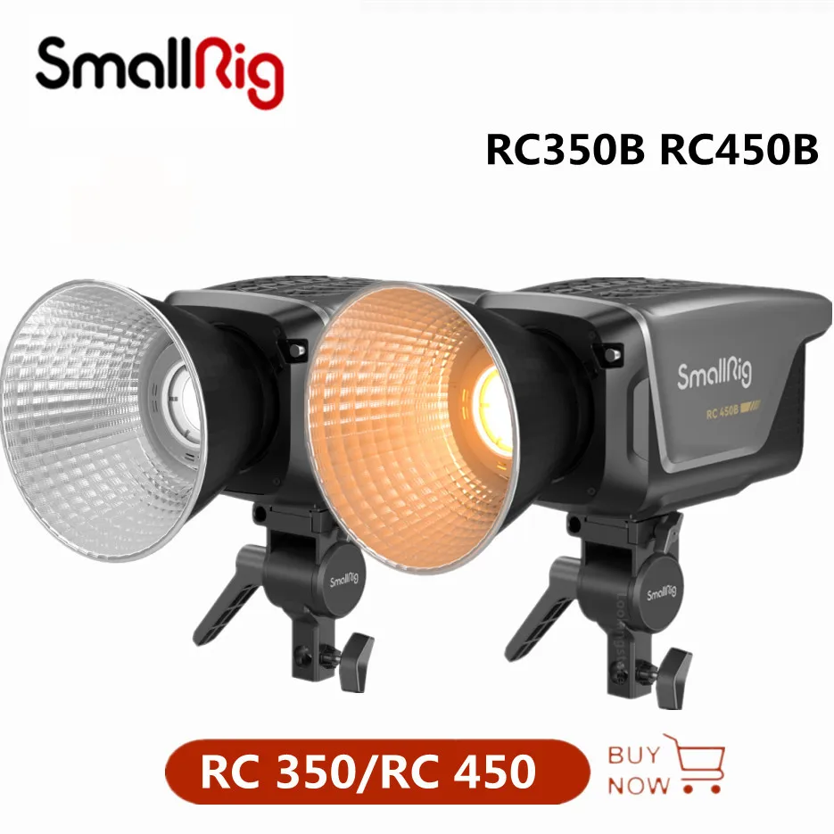 Smallrig RC RC350B RC450B 바이 컬러 2700-6500K RC350D RC450D 5600K LED 비디오 사진 조명, 블루투스 앱 제어
