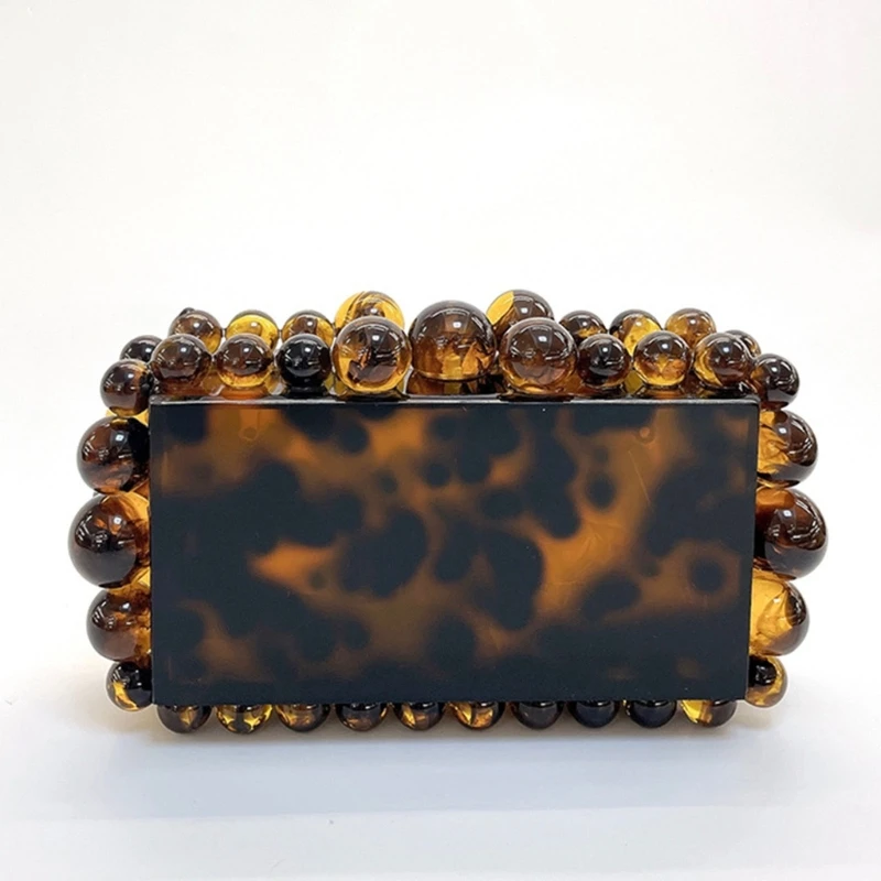 Women Handbag Evening Bag Acrylic Party Bridal Clutch Lady Prom Wedding Purse
