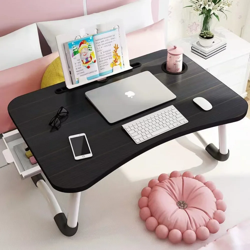 Foldable Learning Desk Computer Desk Bay Window Small Table Portable Lap Table Lazy Person Simple Desks Dormitory Study Desks