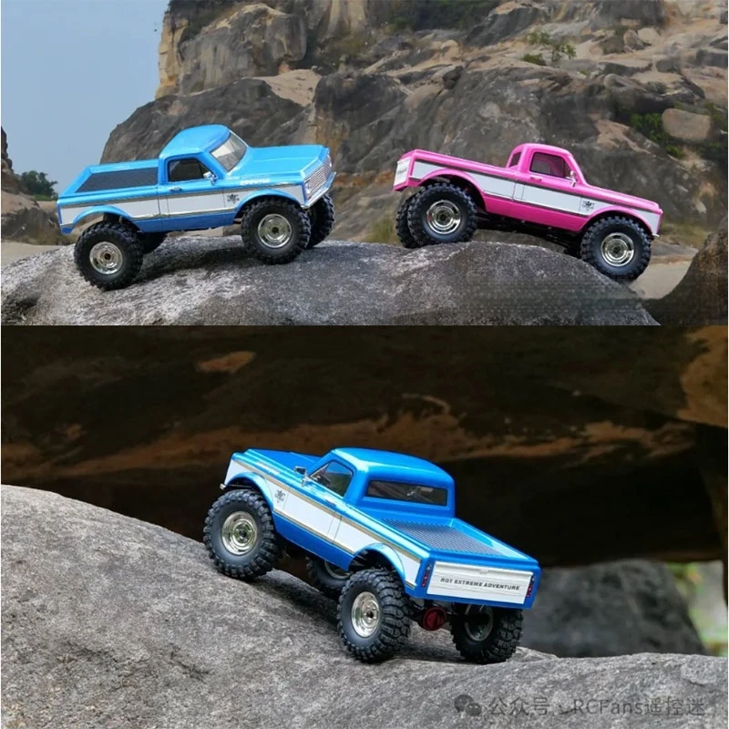 Carbon Fiber Remote Control Climbing Car Four Wheel Drive RC Model