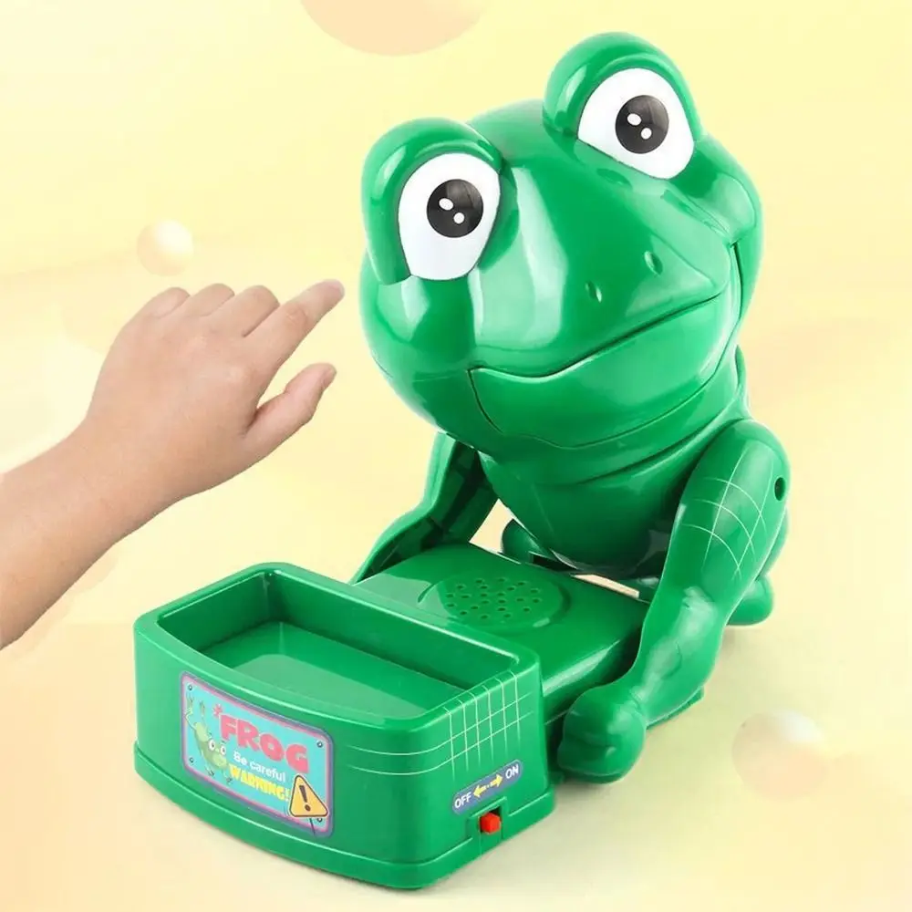 Plastics Stealing Insect Frog Biting Prank Toys Simulation Multifunctional Finger Bite Scary Game Collection Craft Decor