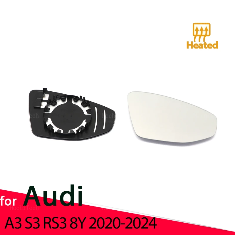 

Heating Side Mirror Glass Lens Door Wing Rear View Mirror Glass for Audi A3 8Y S3 8Y RS3 8Y RS A S 3 2020-2024 Accessories