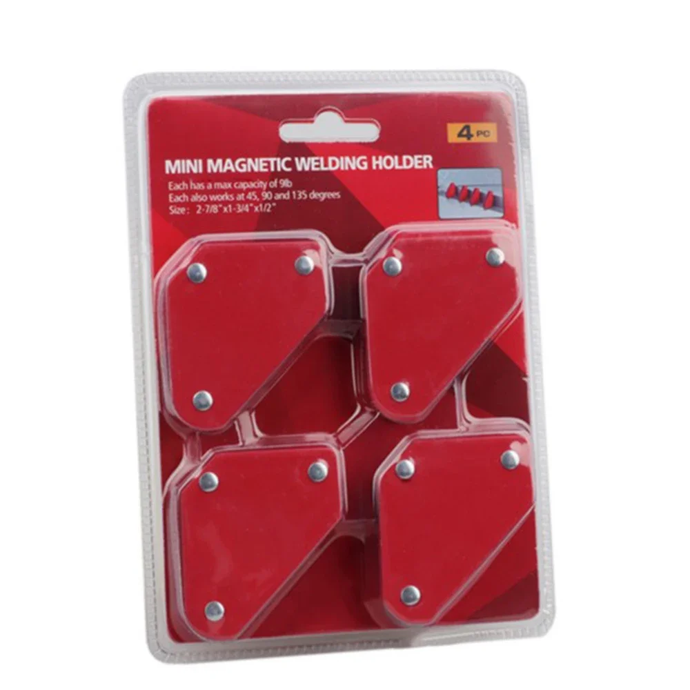 4pcs Magnetic Welding Holders Multi-angle Solder Arrow Magnet Weld Positioner Fixer Ferrite Holding Auxiliary Locator Tools
