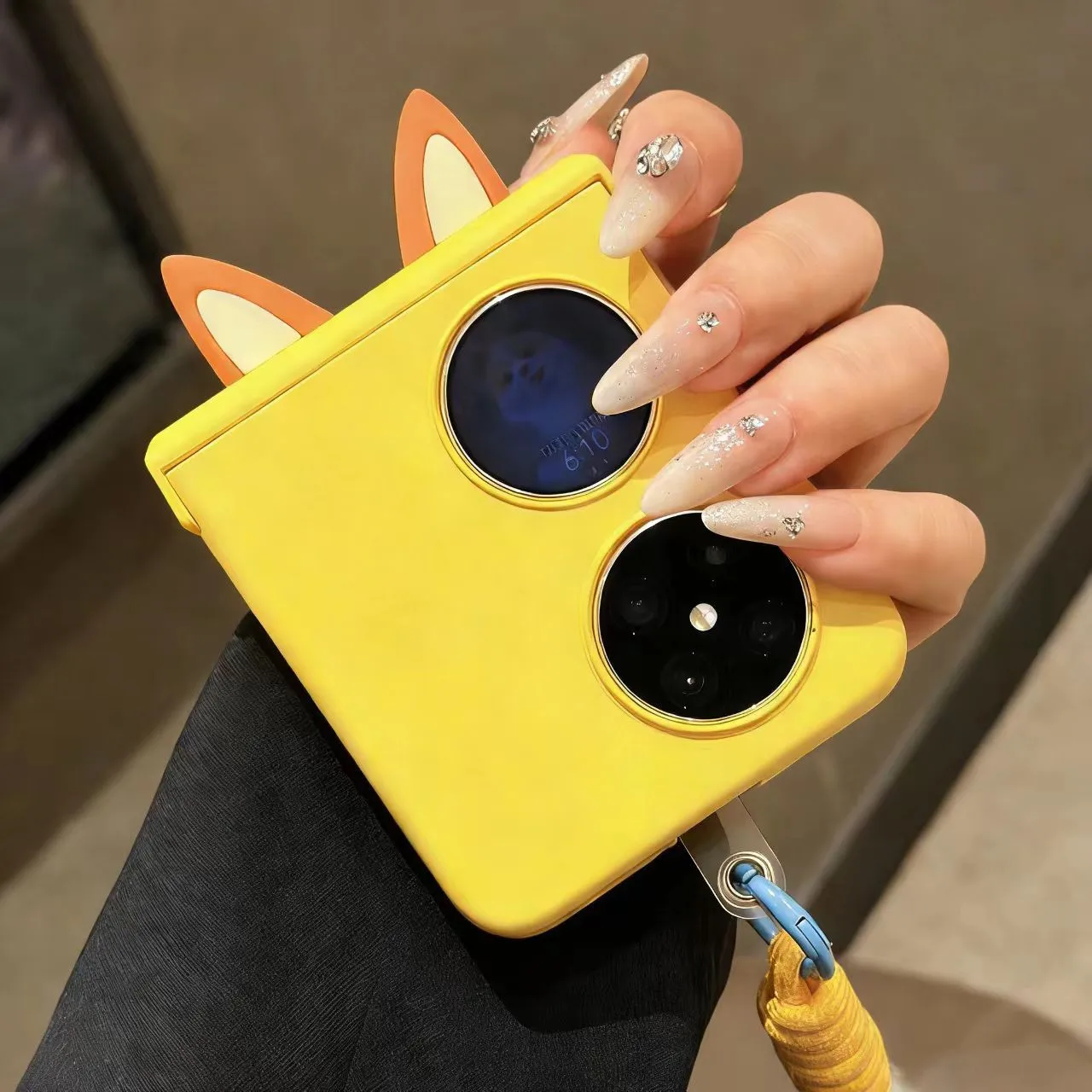 Adorable Fox Ears Hinge Protection Case