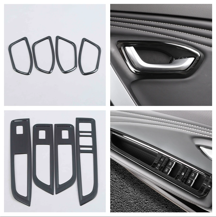 

Аксессуары для Chery Jetour X70 2018 2019 LHD, дверной подлокотник, переключатель окон, Защитная панель, крышка внутренней двери, чаши