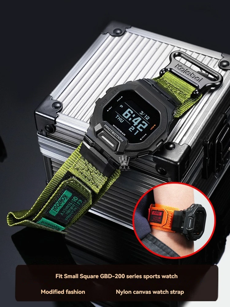 Nylon Canvas Outdoor Sports Watch Strap