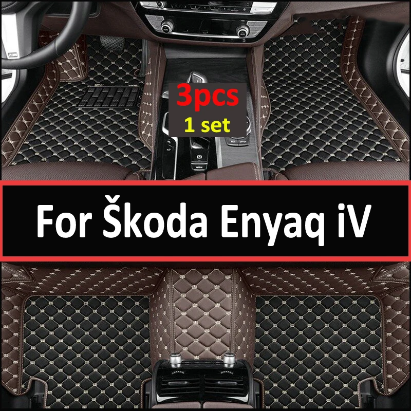 

Car Mats Floor For Škoda Enyaq iV 2016~2022 Rug Car Mats Tapetes Para Carro Alfombrillas Coche Floor Mats Car Accessories