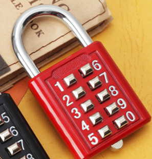 Digits Password Code Combination Padlock Zinc Alloy Suitcase For Luggage Travel Code Smart Lock Code Keyed Anti-thieft Locker