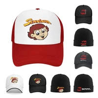 Senninha Ayrton Senna Trucker Hats Men Women Fitted Hat Sun Hats Sun Hats Breathable Polyester Mesh Baseball Caps Autumn 1